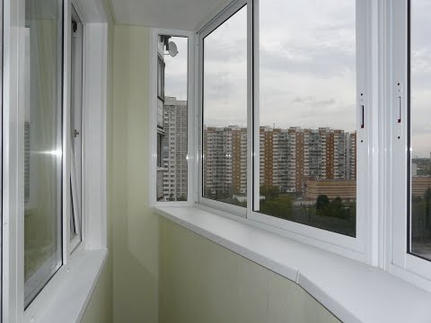 Холодное остекление алюминиевыми окнами с шумопонижающими отливами и с выносом в Зеленограде